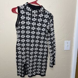 1478. Pastiche One Shoulder Midi Dress Size XS